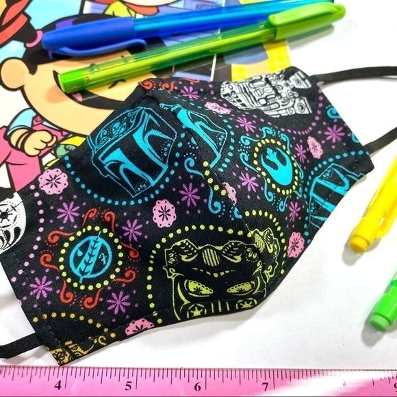 🌈🦄Children's face mask Unicorn, trolls, mermaid - Picture 2 of 10